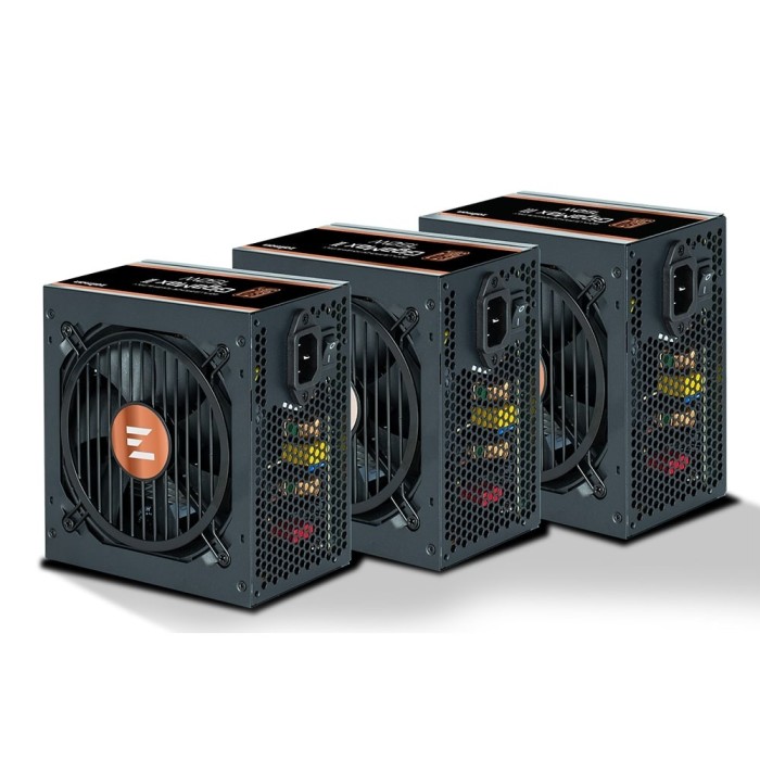 Блок живлення Zalman Gigamax 3 (750W), 88%, 80+ Bronze, 120мм, 1xMB 24pin(20+4), 2xCPU (8pin(4+4)+8pin), 3xMolex, 6xSATA, 4xPCIe 8pin(6+2), 1xPCIe GEN5 16pin, Semi Modular (ZM750-GV3)