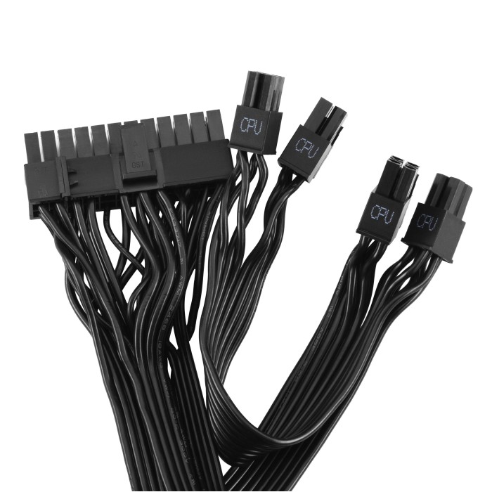 Блок живлення 2E GAMING Solid Power (650W), >85%, 80+ Bronze, 120мм, 1xMB 24pin(20+4), 2xCPU 8pin(4+4), 3xMolex, 6xSATA, 4xPCIe 8pin(6+2), Semi Modular (2E-SP650BRSM-120)