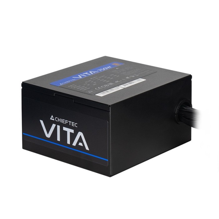 Блок живлення CHIEFTEC Vita (750W), >85%, 80+ Bronze, 120мм, 1xMB 24pin(20+4), 2xCPU 8pin(4+4), 2xMolex, 6xSATA, 4xPCIe 8pin(6+2) (BPX-750-S)