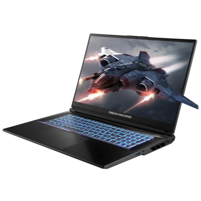 Ноутбук Dream Machines RG5060-17 17.3FHD IPS, Intel U9-275HX, 32GB, F1TB, NVD5060-8, DOS, чорний (RG5060-17UA24)