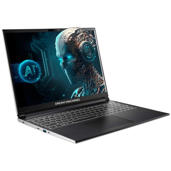 Ноутбук Dream Machines RG4070-16 16FHD+ IPS, Intel U7-155H, 32GB, F1TB, NVD4070-8, DOS, чорний (RG4070-16UA26)