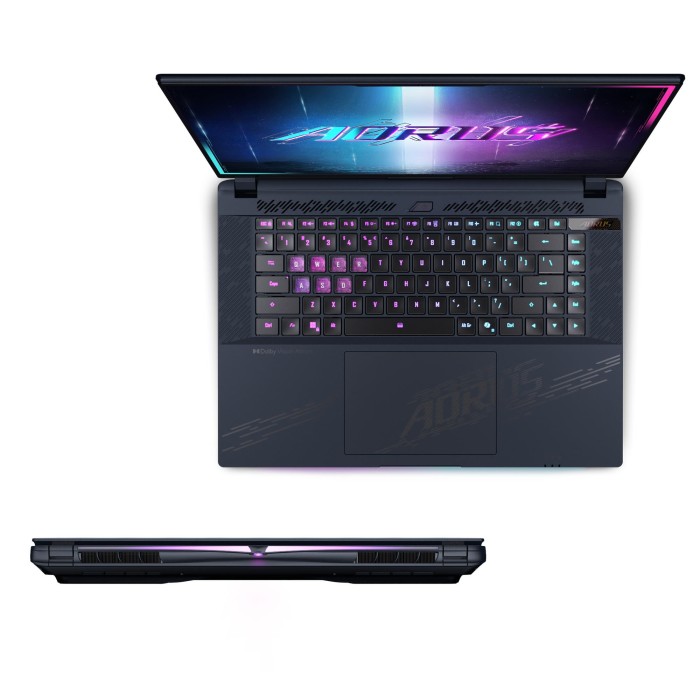 Ноутбук AORUS MASTER 16 16.0 QHD OLED 240Hz, INTEL ARL HX Ultra9, 32GB, F2TB, NVD5080-16, W11, чорний (AORUS_16_BYHC5UAE65S)