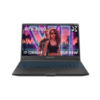 Ноутбук Dream Machines RG3050-15 15.6FHD IPS, Intel i7-12650H, 32GB, F1TB, NVD3050-4, DOS, чорний (RG3050-15UA62)