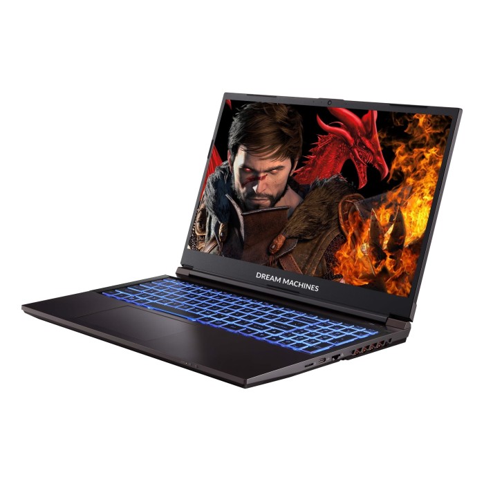 Ноутбук Dream Machines RG2050-15 15.6FHD IPS, Intel i7-13620H, 32GB, F1TB, NVD2050-4, DOS, чорний (RG2050-15UA26)