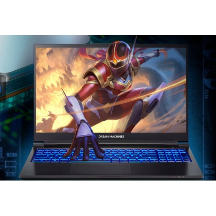 Ноутбук Dream Machines RG3050-15 15.6FHD IPS, Intel i5-13500H, 16GB, F500GB, NVD3050-4, DOS, чорний (RG3050-15UA50)