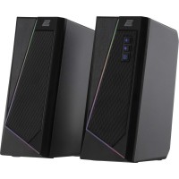 Акустична система 2E PCS233 RGB 2.0 USB Black (2E-PCS233BK)