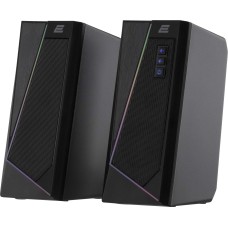 Акустична система 2E PCS233 RGB 2.0 USB Black (2E-PCS233BK)