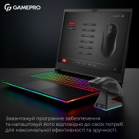 Бездротова ігрова миша GamePro Asgard Thor (GM023B) 1К зарядна станція\ресивер (GM023B)