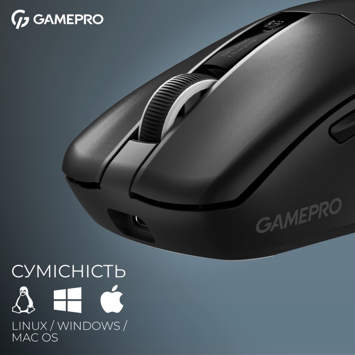 Бездротова ігрова миша GamePro Asgard Thor (GM023B) 1К зарядна станція\ресивер (GM023B)