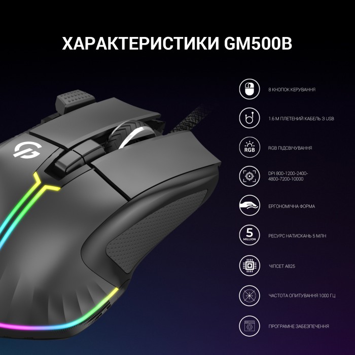 Миша GamePro GM500B (GM500B)