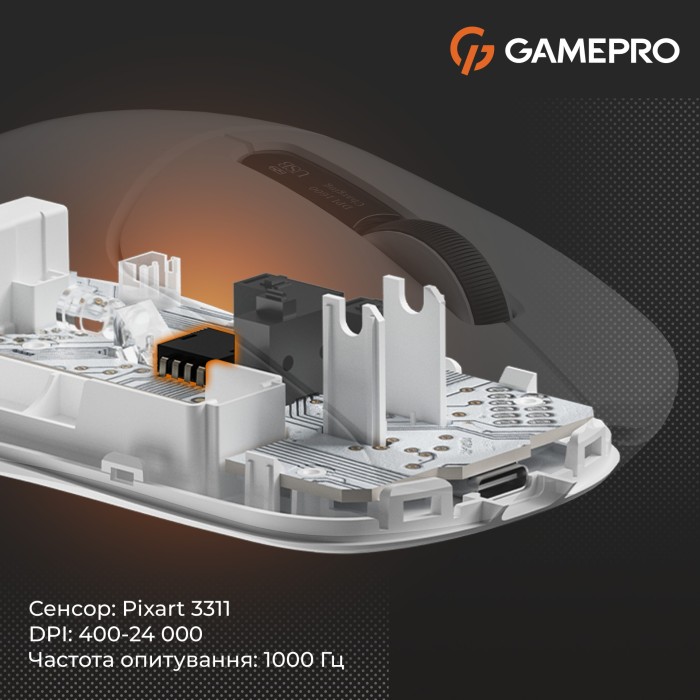 Бездротова миша GamePro Genesis Ranker (GM012W) (GM012W)
