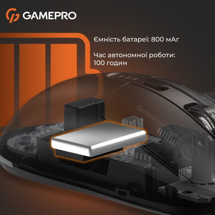 Бездротова миша GamePro Genesis Winner (GM079B) (GM079B)