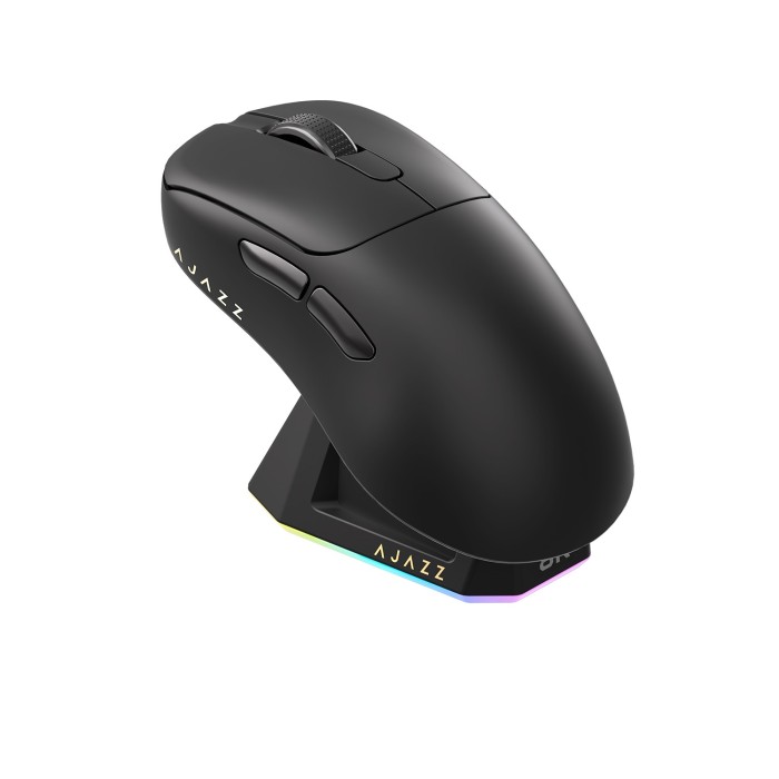 Ігрова бездротова миша Ajazz AJ179 APEX -3 Mod-Black-3950-8K Charging Dock (AJM179-A-B)