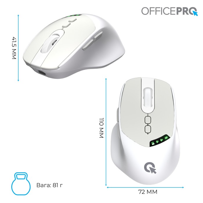 Бездротова миша OfficePro M520W (M520W)