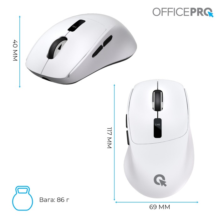 Бездротова миша OfficePro M398W (M398W)