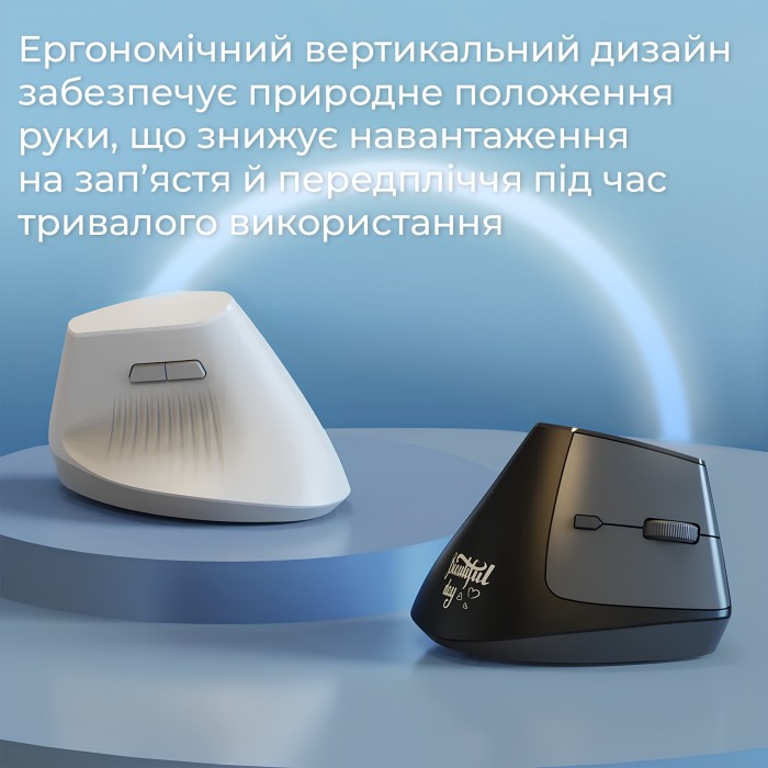 Бездротова миша Ajazz i300 Black (i300-B) (i300-B)