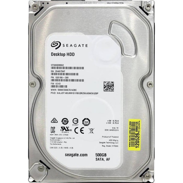 Жорсткий диск Seagate Desktop HDD 7200.12 500GB 7200rpm (ST500DM002)