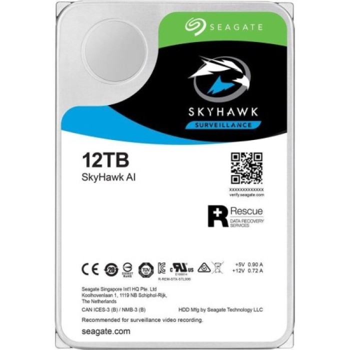 Жорсткий диск Seagate SkyHawk AI 12 TB (ST12000VE0008)