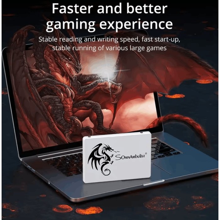 SSD-накопичувач SomnAmbulist H650 Sata III 512Gb White (H650_512GB)