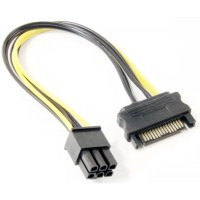 Перехідник 1xSata to 1x6pin (1xsata/1x6pin)