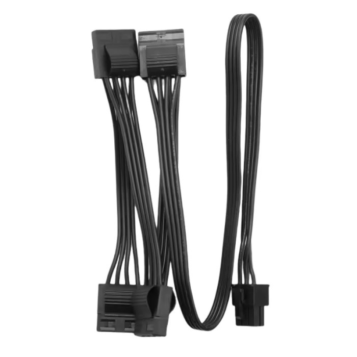 Перехідний Corsair 6pin to 4xMolex (6pin to 4xMolex)
