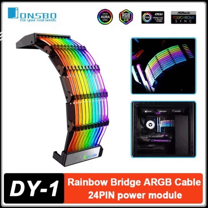 Кабель-накладка JONSBO DY-1 24PIN cable cover 5V ARGB (DY-1)